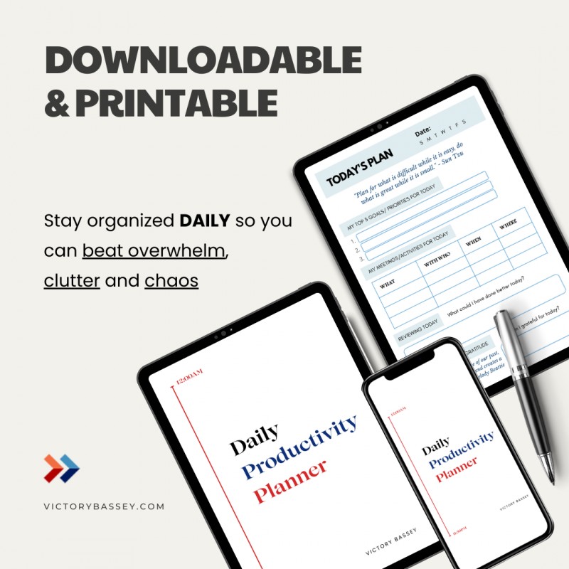 Daily Productivity Planner