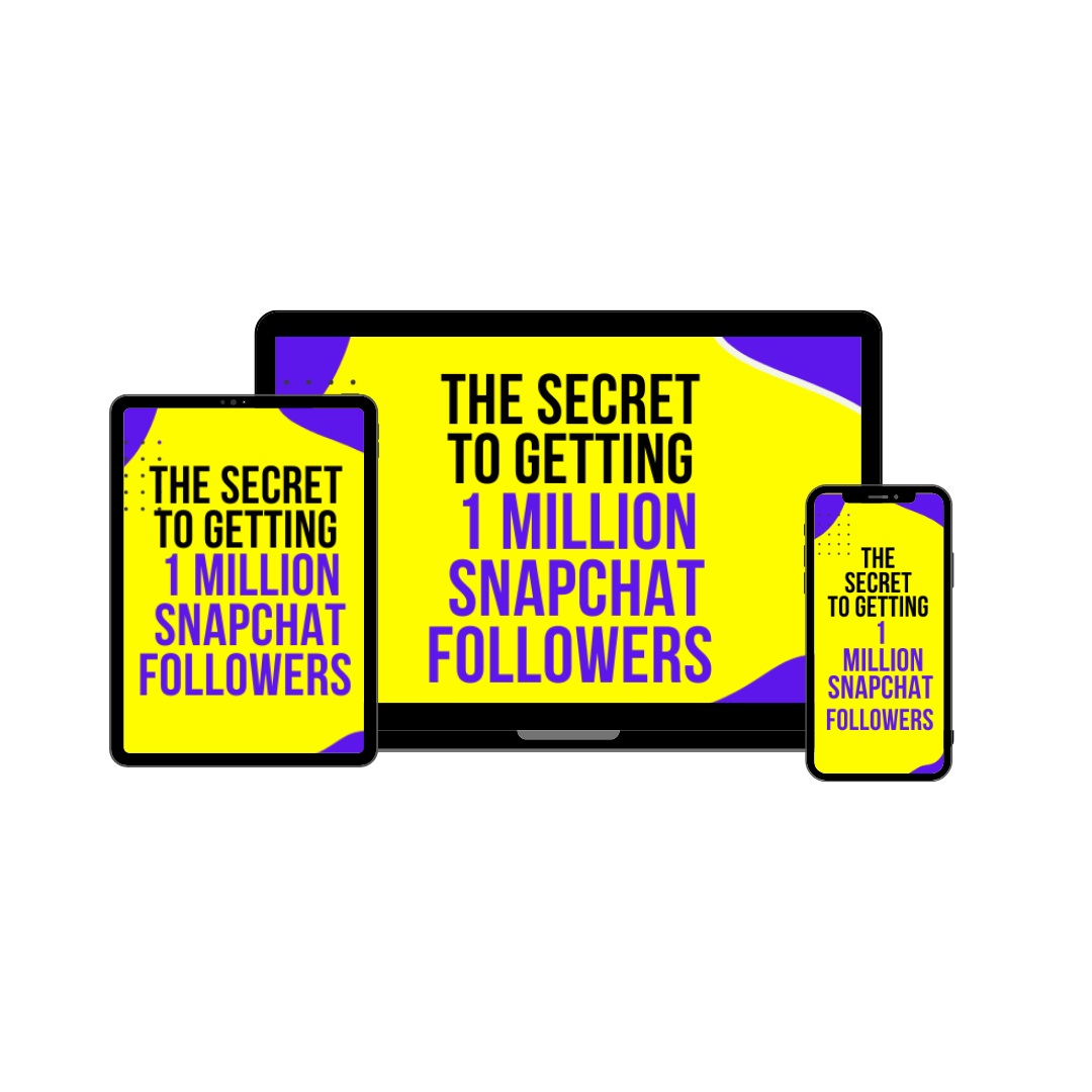 Buy The Secret to Getting 1 Million Snapchat Followers by Virtual ...