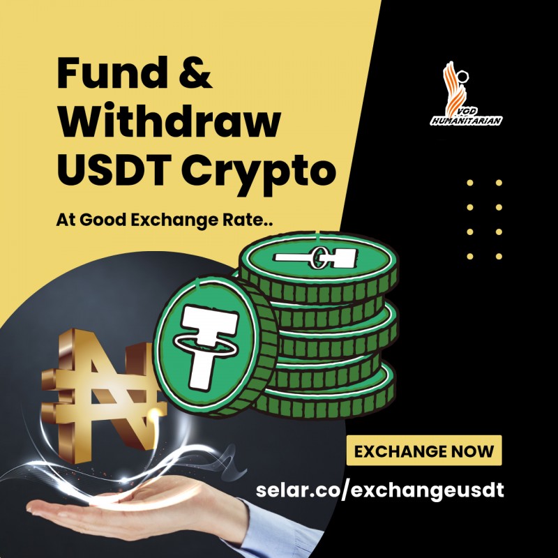 EASY & BEST RATE USDT-NGN EXCHANGE