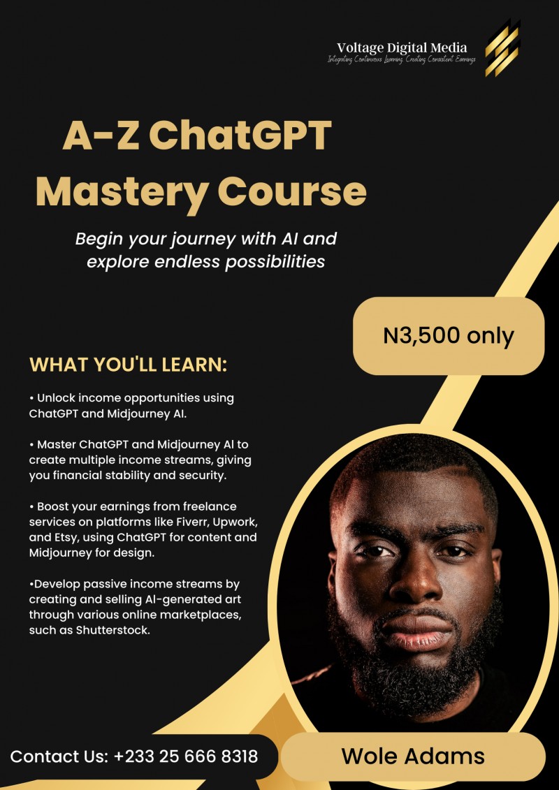 A-Z CHATGPT MASTERY COURSE