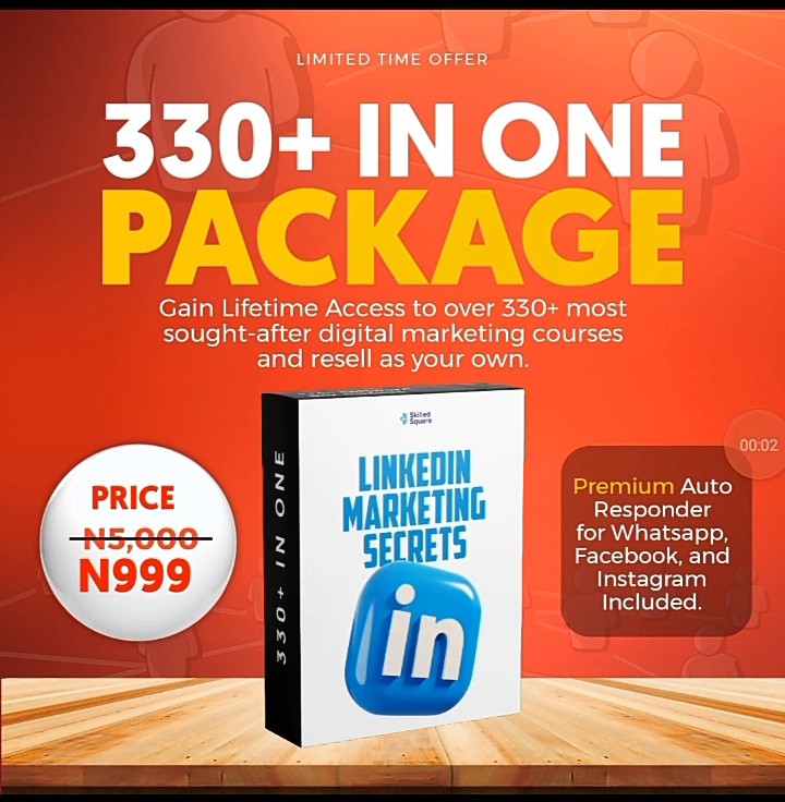 Buy 330 premium package handout by Wahab Olayinka on Selar