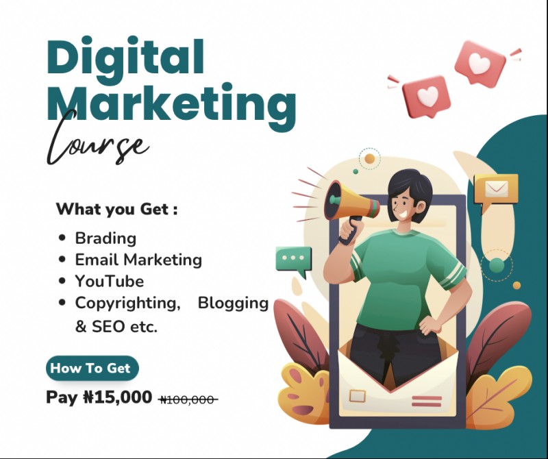 Buy Digital Marketing Crash Course by Godwin Nweke on Selar