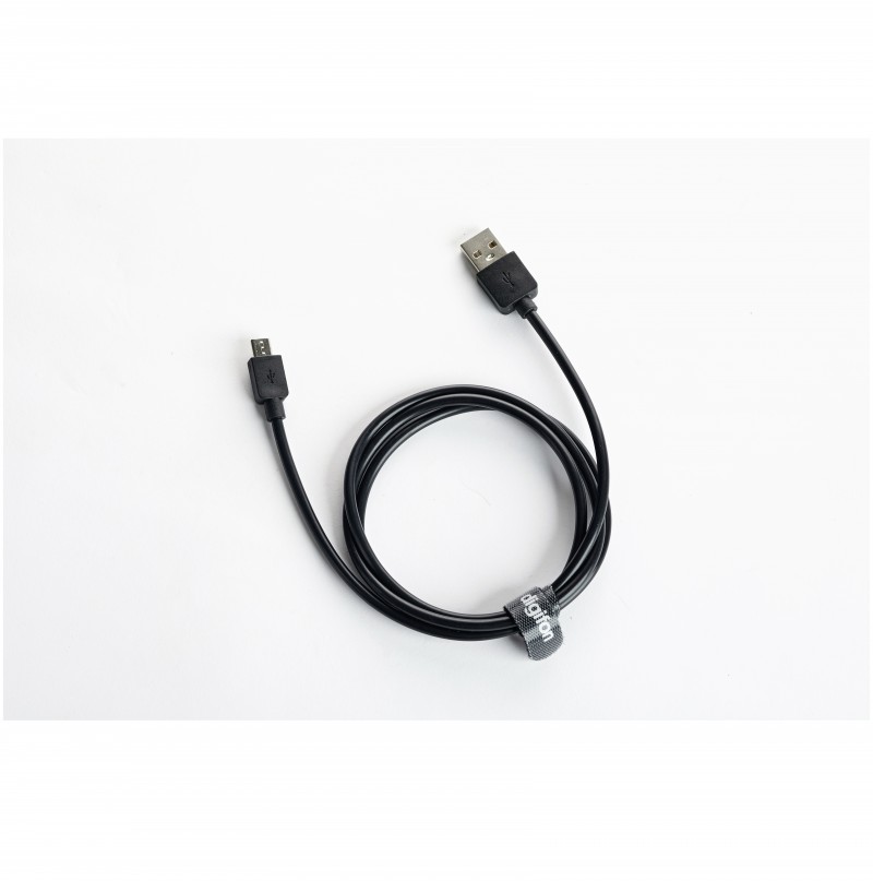 USB A TO MICRO 1M USB CABLE BLACK - DIGIFON