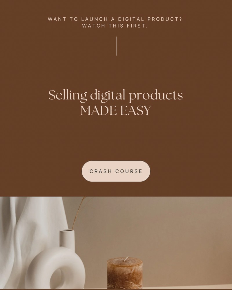 Selling digital products made easy