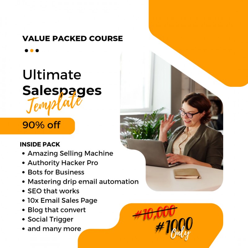 Salespages Fast track Guide