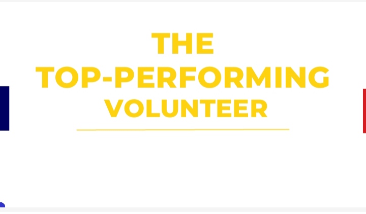 THE TOP PERFORMING VOLUNTEER