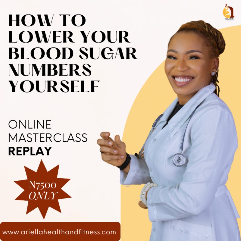 THE REPLAY: ONLINE MASTERCLASS: HOW TO LOWER YOUR BLOOD SUGAR NUMBERS YOURSELF
