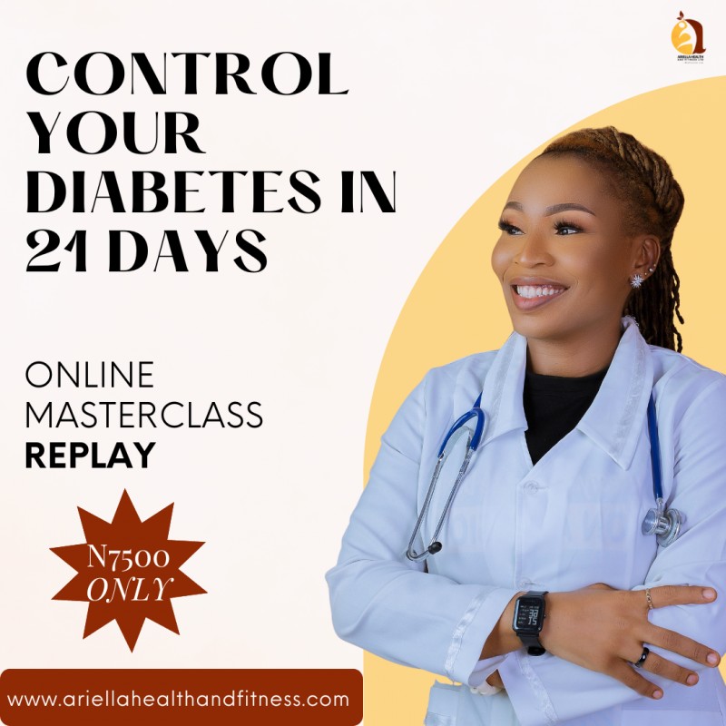 THE REPLAY: ONLINE MASTERCLASS: CONTROL YOUR DIABETES IN 21 DAYS