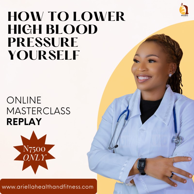 THE REPLAY: ONLINE MASTERCLASS: HOW TO LOWER HIGH BLOOD PRESSURE YOURSELF