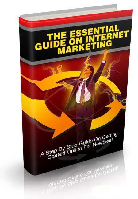 The Essential Guide on Internet Marketing:A Step By Step Guide on Getting Started Online For Newbies!