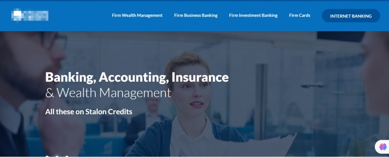 online banking script