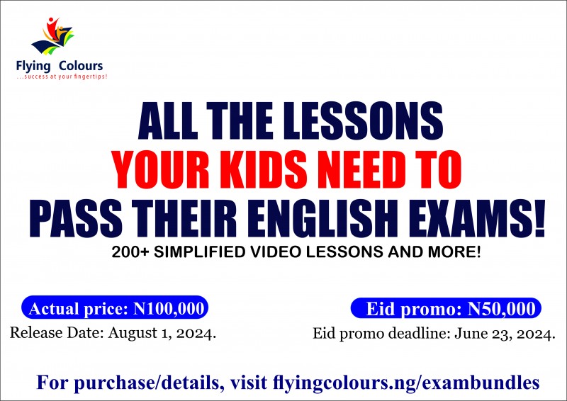 ENGLISH EXAM BUNDLES EID PROMO