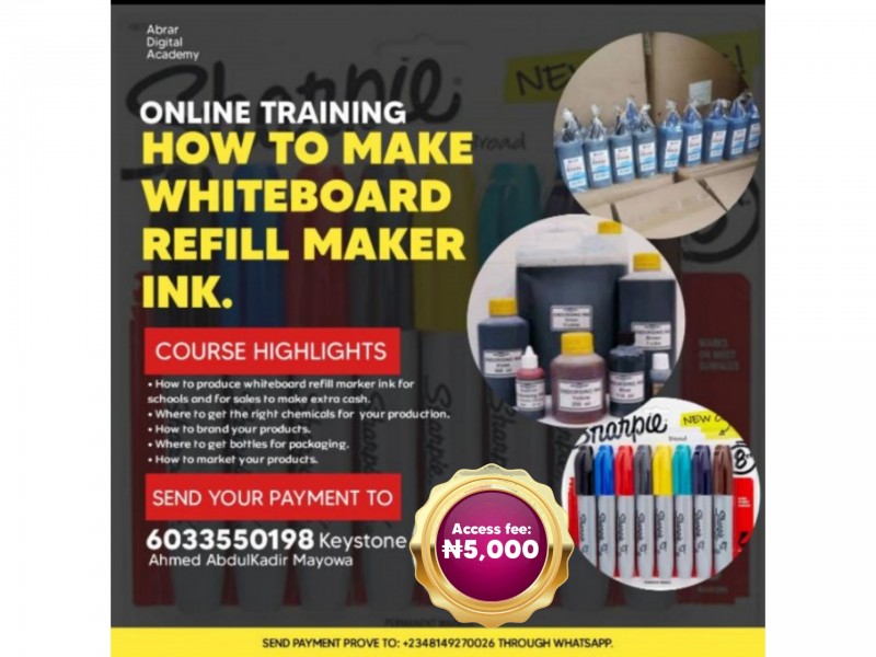 Marker Ink production