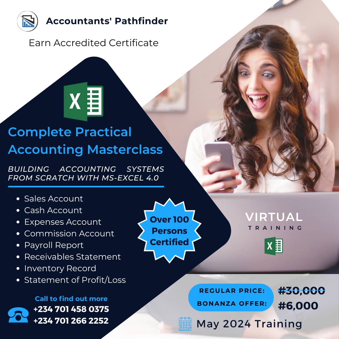 CREATING ACCOUNTING SYSTEM FROM SCRATCH WITH MS EXCEL