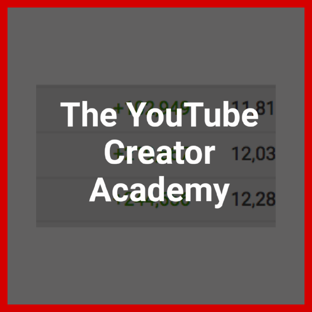 The YouTube Creator Academy