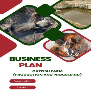 CATFISH FARMING AND PROCESSING BUSINESS PLAN