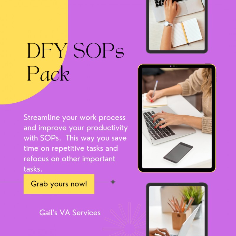 DFY SOPs Pack