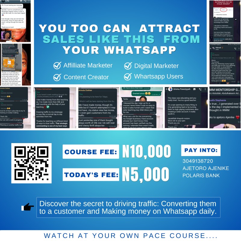 WHATSAPP MONEY MAGNET