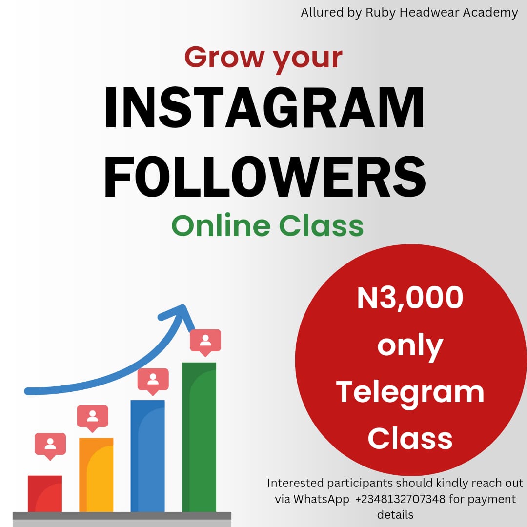 GROW YOUR INSTAGRAM FOLLOWERS CLASS