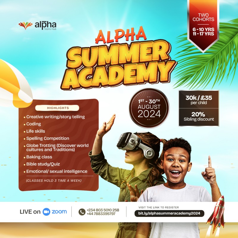ALPHA SUMMER ACADEMY - 2024
