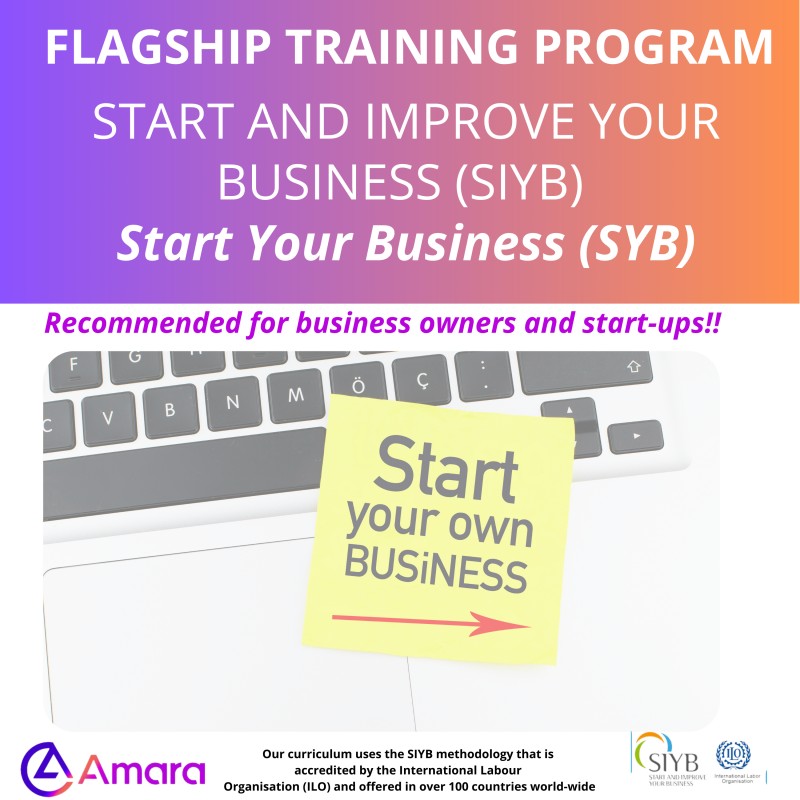 SIYB - Start Your Business (SYB) Program