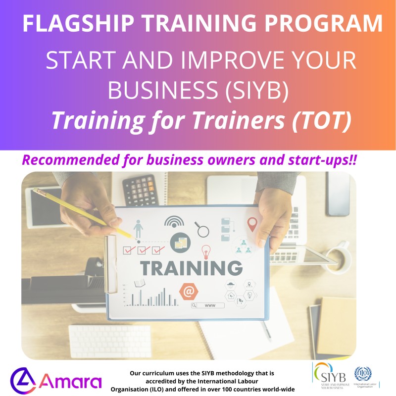 Start & Improve Your Business (SIYB) Training for Trainers (TOT)