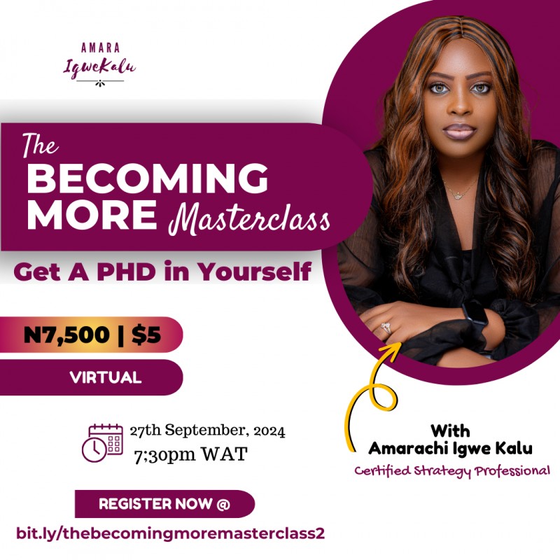 The Becoming More Masterclass 2.0 (REPLAY)