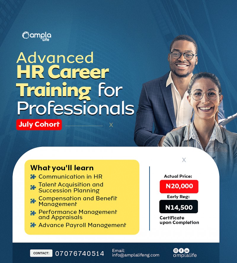 Advance HR Career Training for Professionals