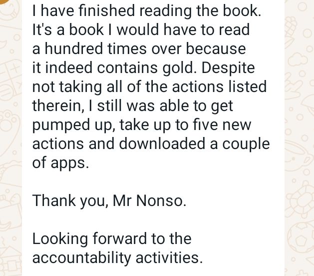 Customer review 1