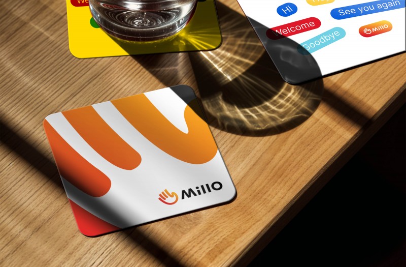 Drink Coaster Mockup