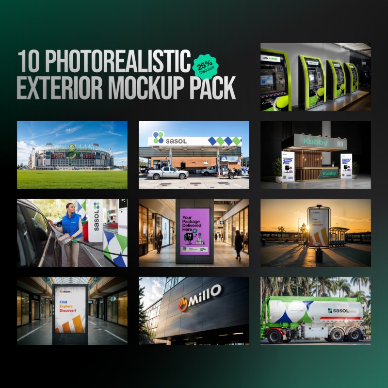 Exterior Mockup Pack