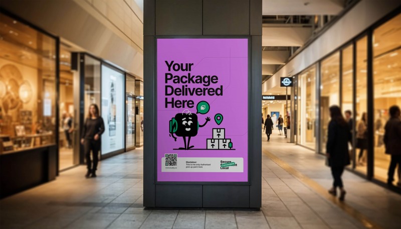 Mall Poster Mockup