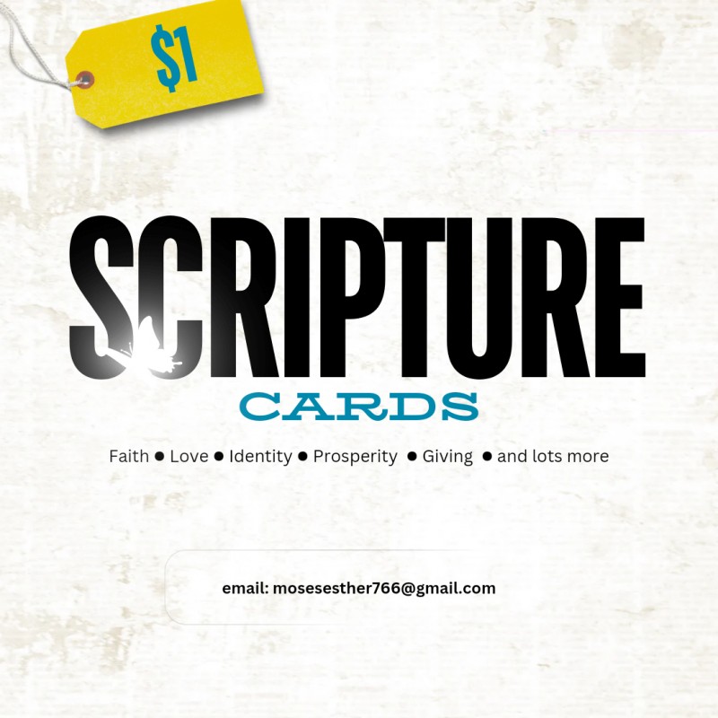 Buy Scripture Card - FAITH by Ayaba on Selar