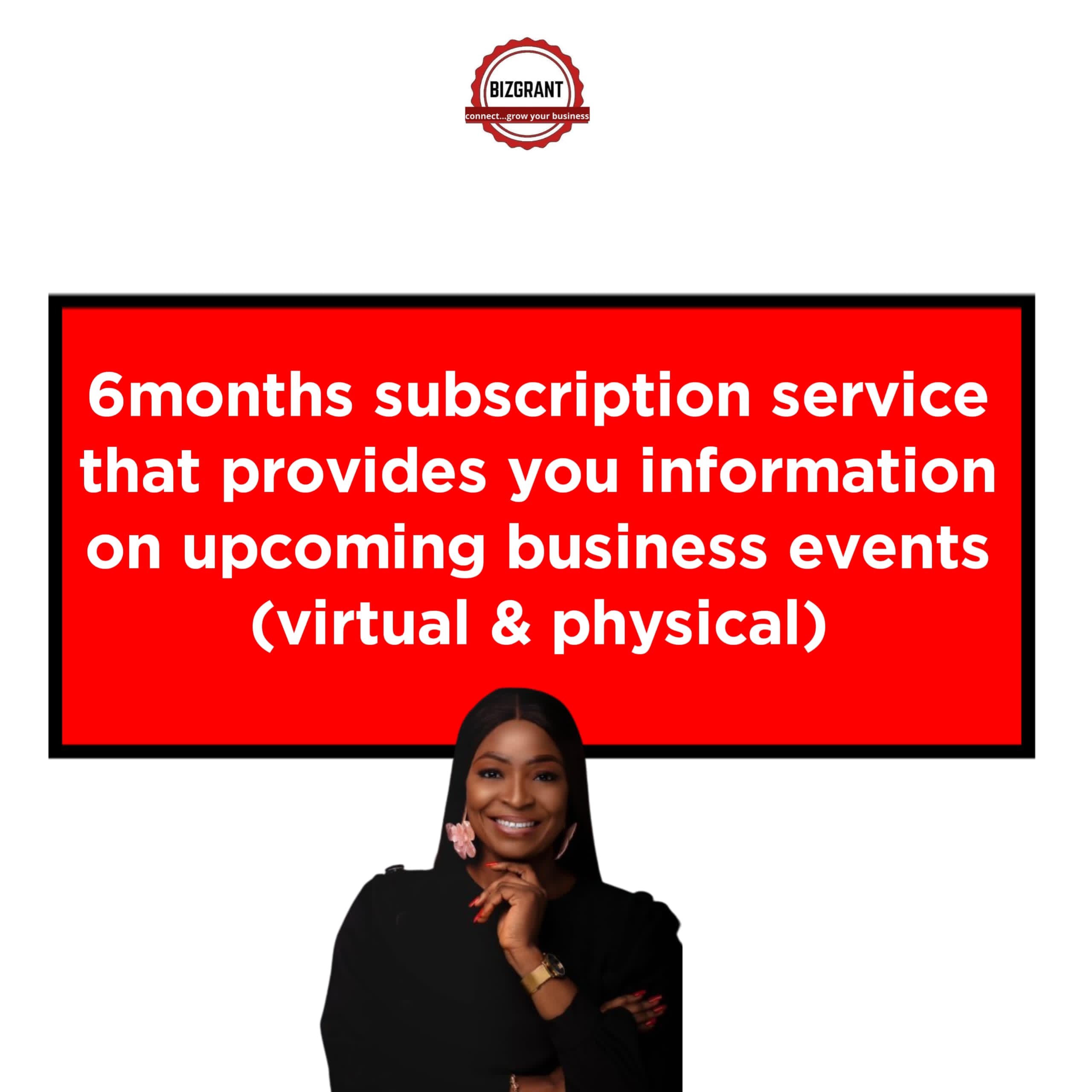 Business Events Alerts (6months)