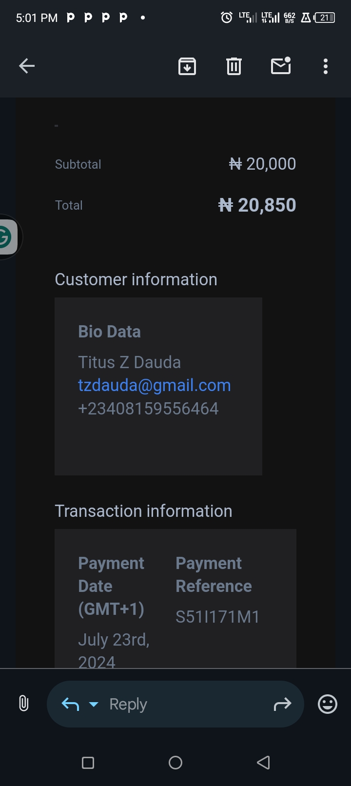 Customer review 13