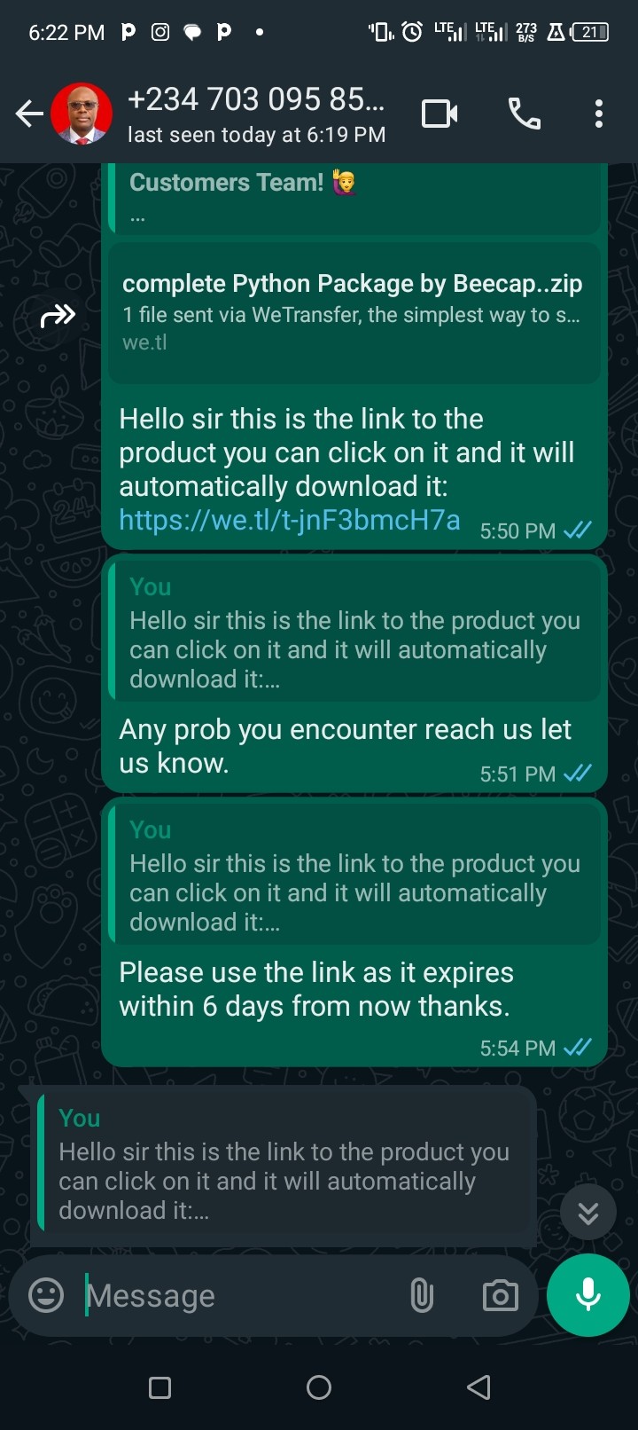 Customer review 15