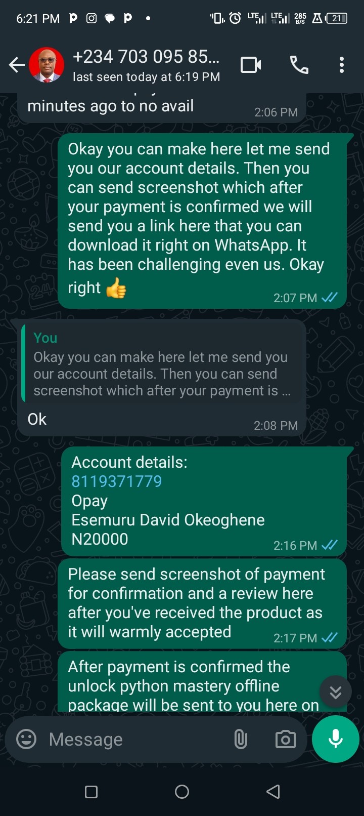 Customer review 16