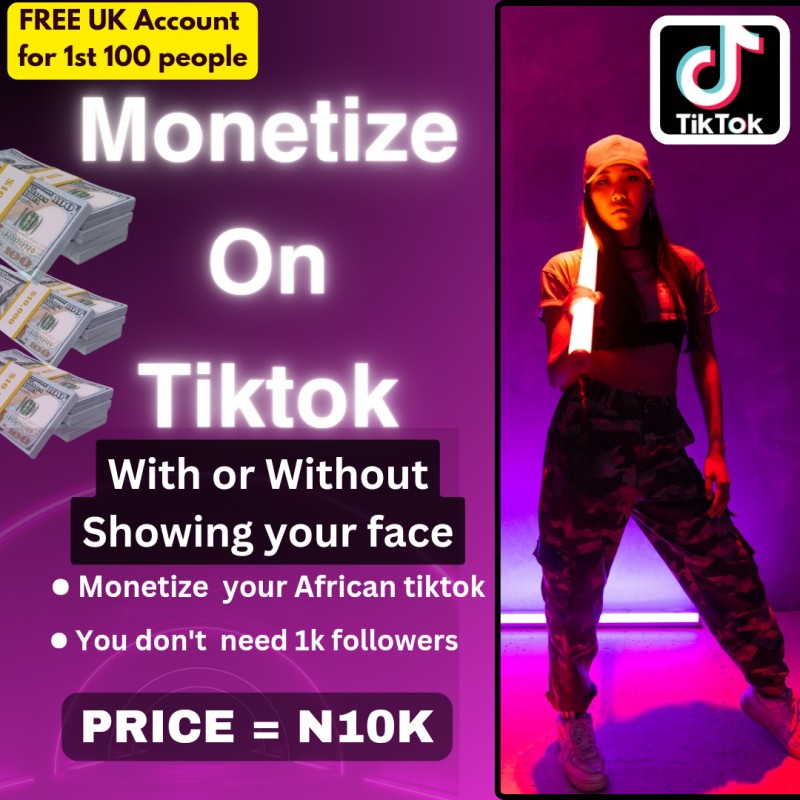 Buy TIKTOK MONETIZATION by DABENIES on Selar