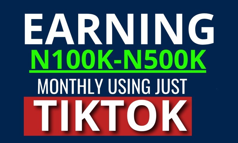Earnings 100k-500k with TikTok