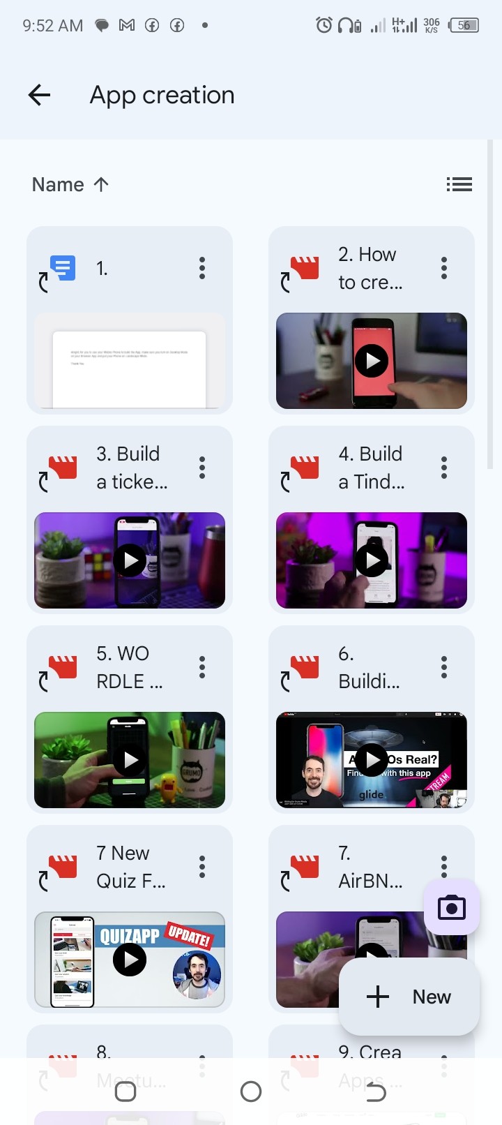 App creation