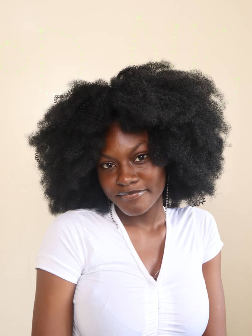 4c Kinky Head Band Wig