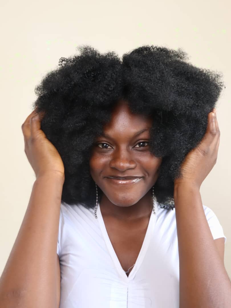 4c Kinky Head Band Wig