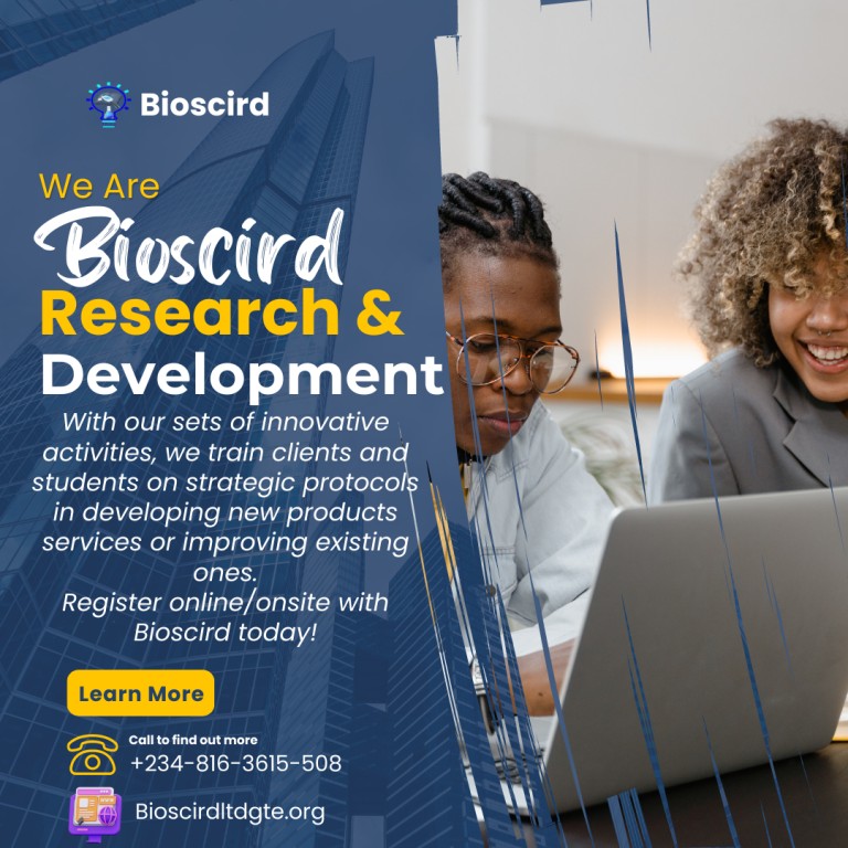 Bioscird Research and Development
