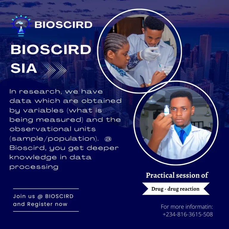 Bioscird School of Instrumentation and Analysis (B-SIA)