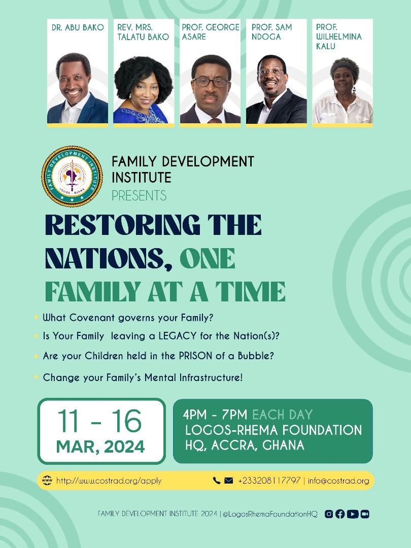Family Development Institute (FDI) 2024 Course