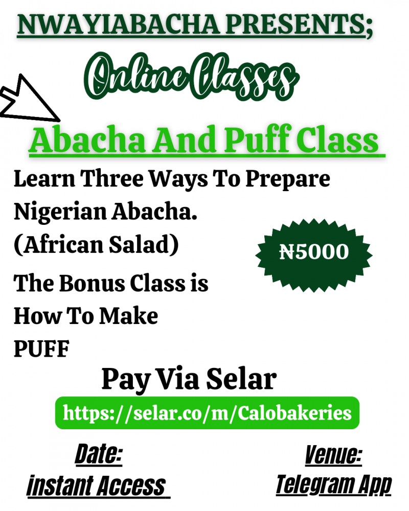 ABACHA AND PUFF CLASS
