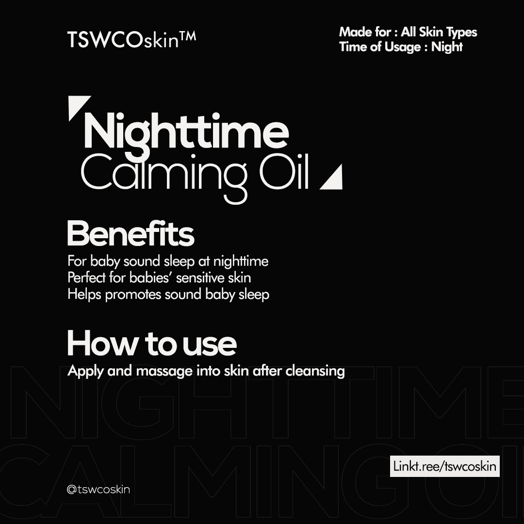 Chaurme Baby Night Time Calming Oil