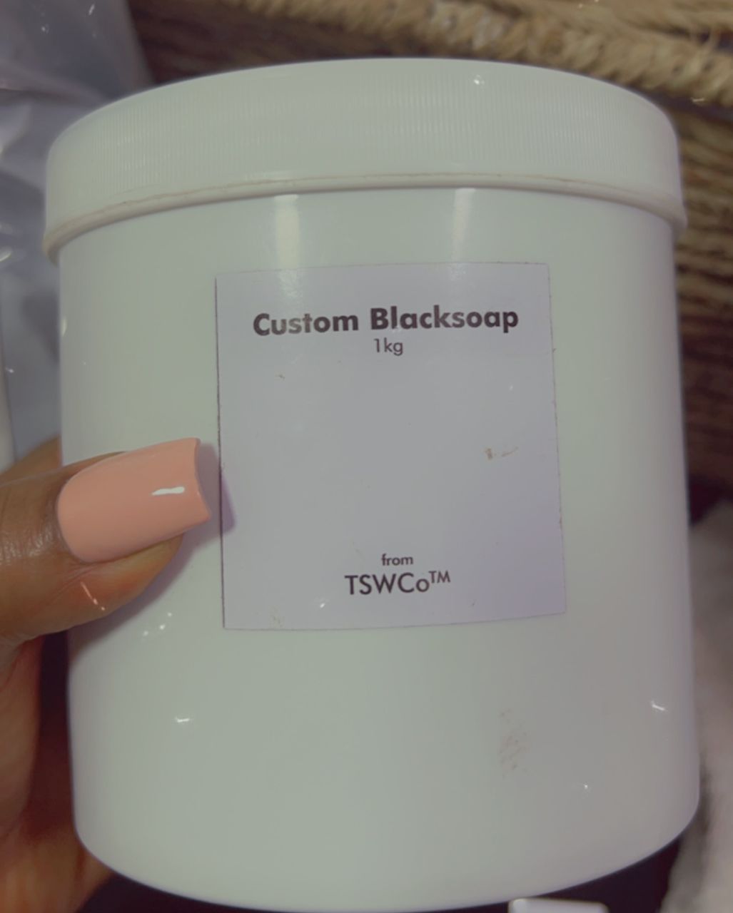 Custom Black Soap
