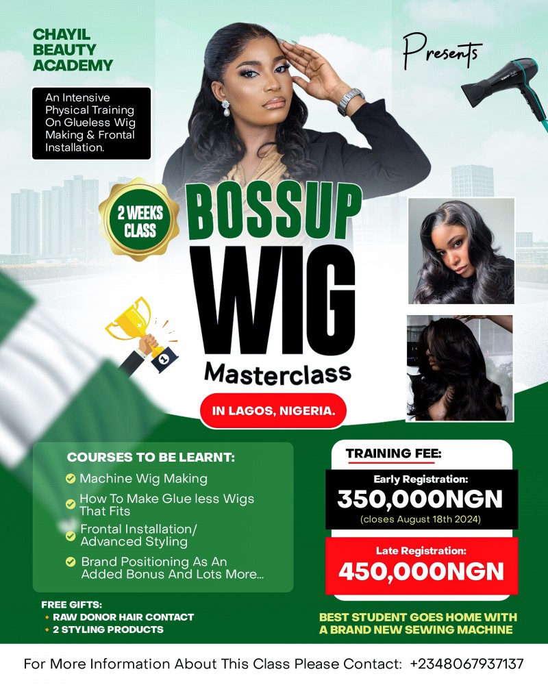 LAGOS BOSS UP WIG MASTER CLASS
