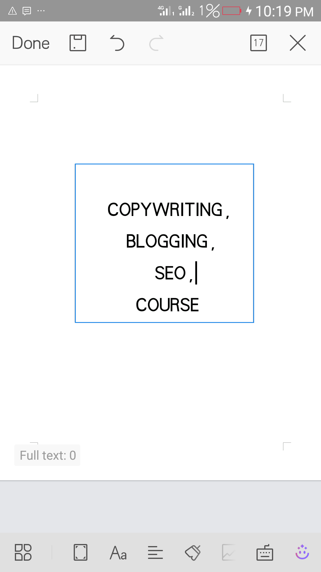 COPYWRITING, BLOGGING AND SEO COURSE